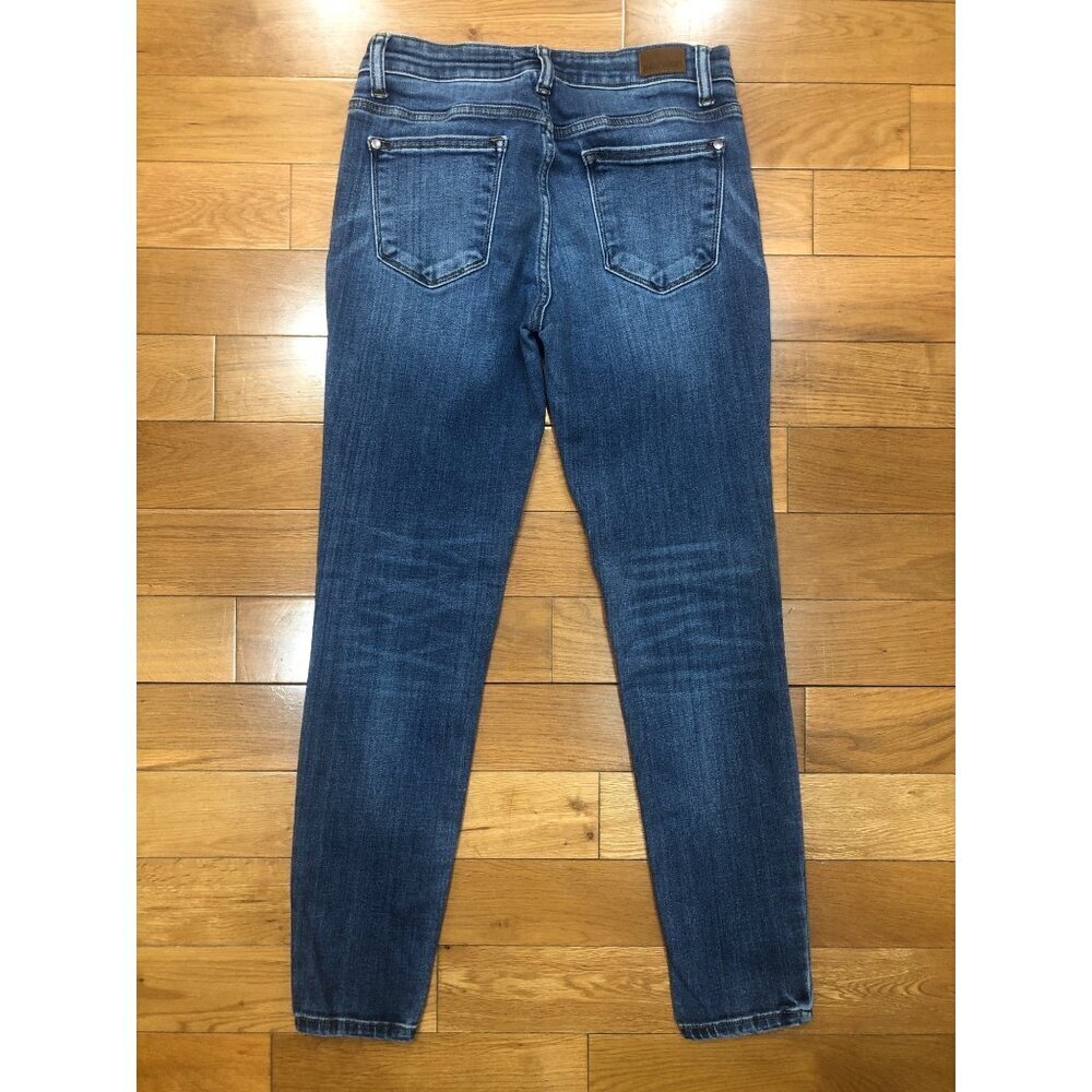 Judy Blue Bristol Mid Rise Skinny Stretch Denim Jeans Size 7 - Picture 3 of 11